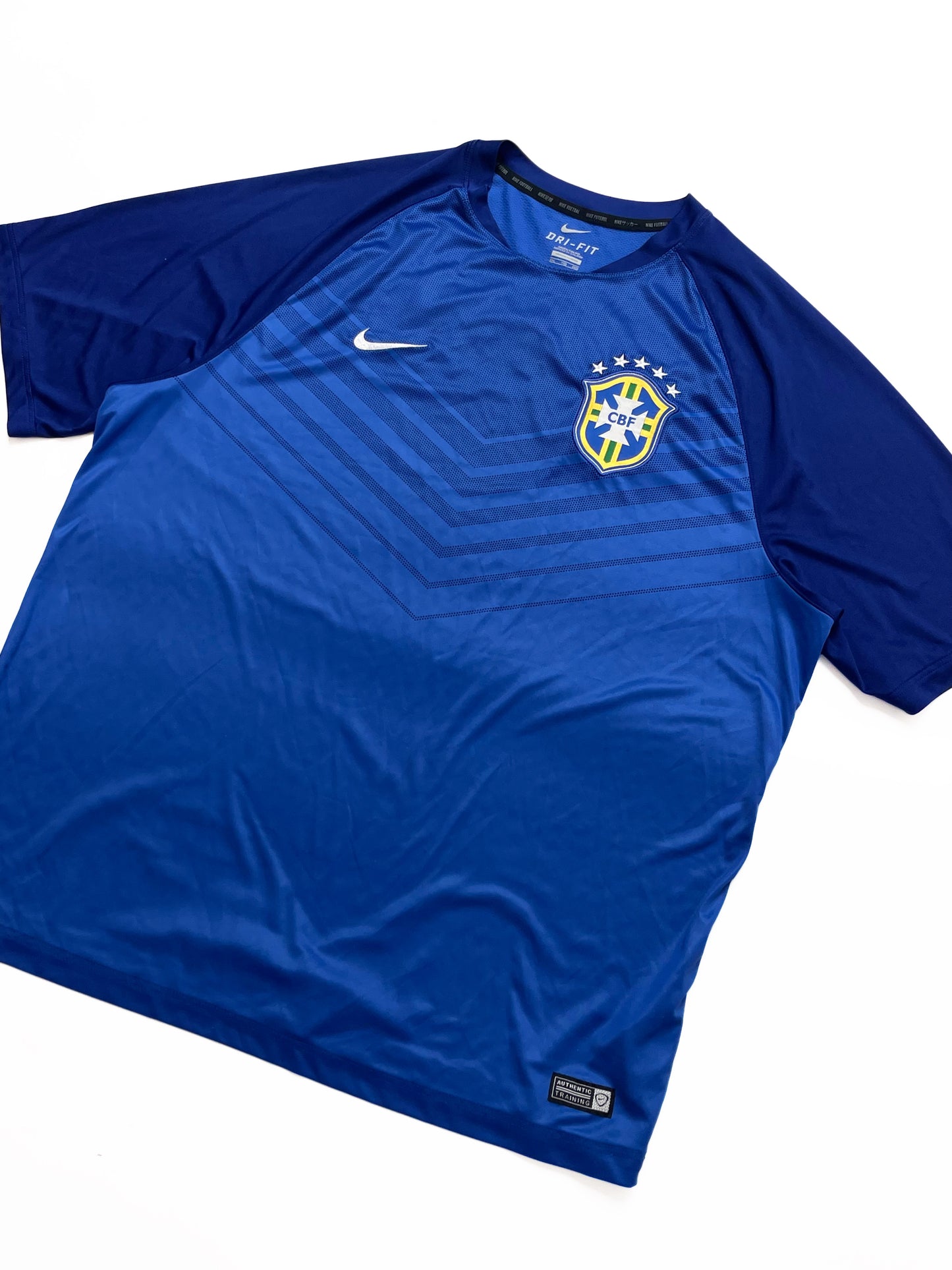 NIKE BRAZIL 2014-16 TRAINING JERSEY SHIRT