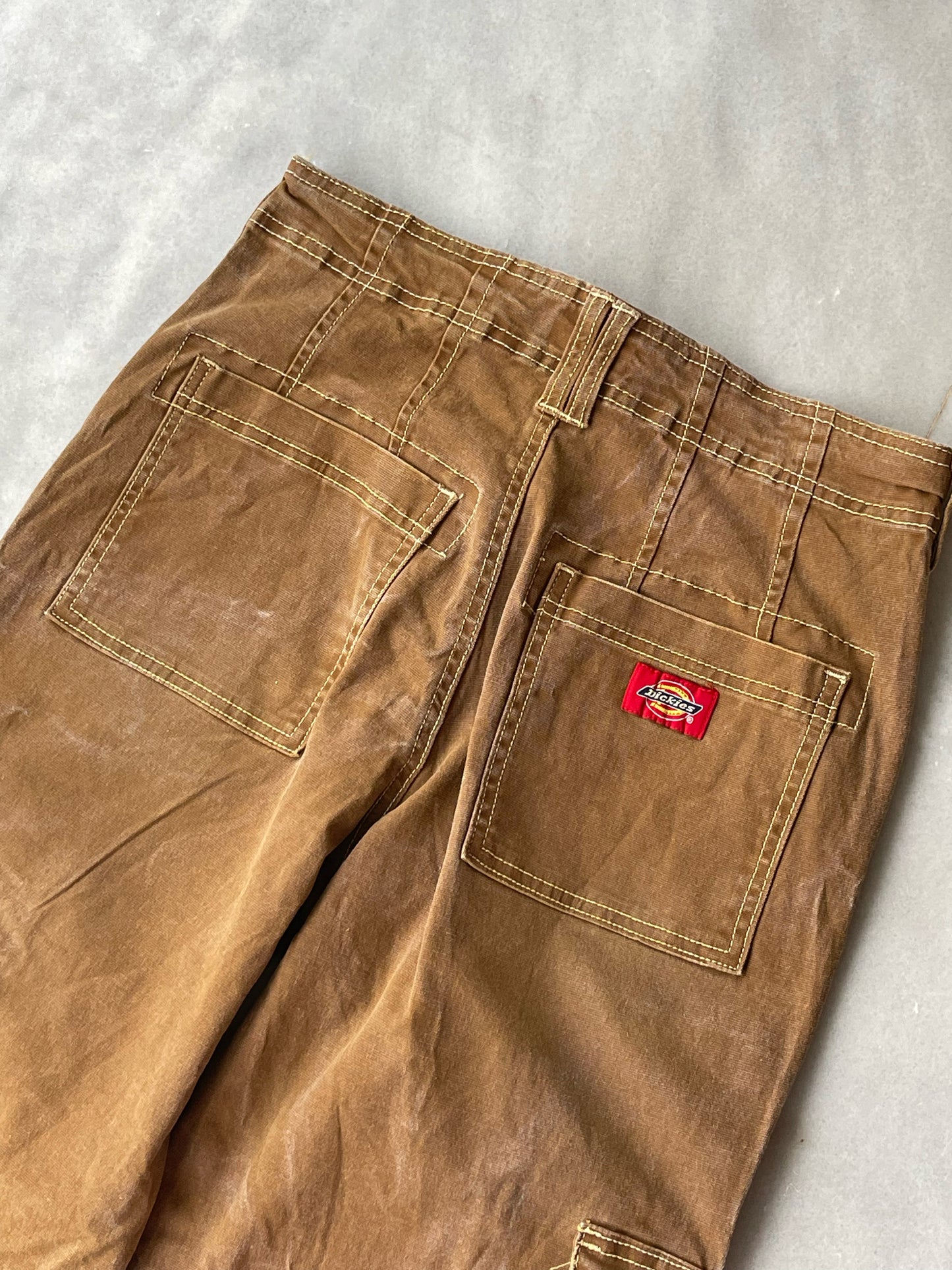 DICKIES CARGO BROWN WORKPANTS