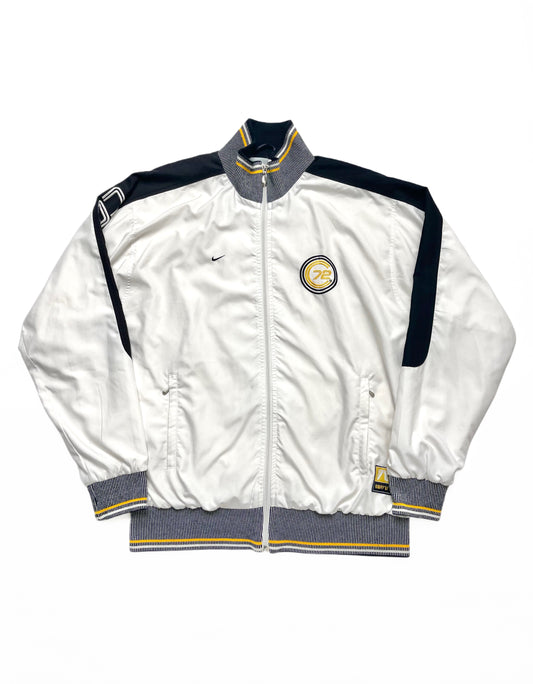 NIKE EARLY 00s CORTEZ 72 WHITE TRACKJACKET