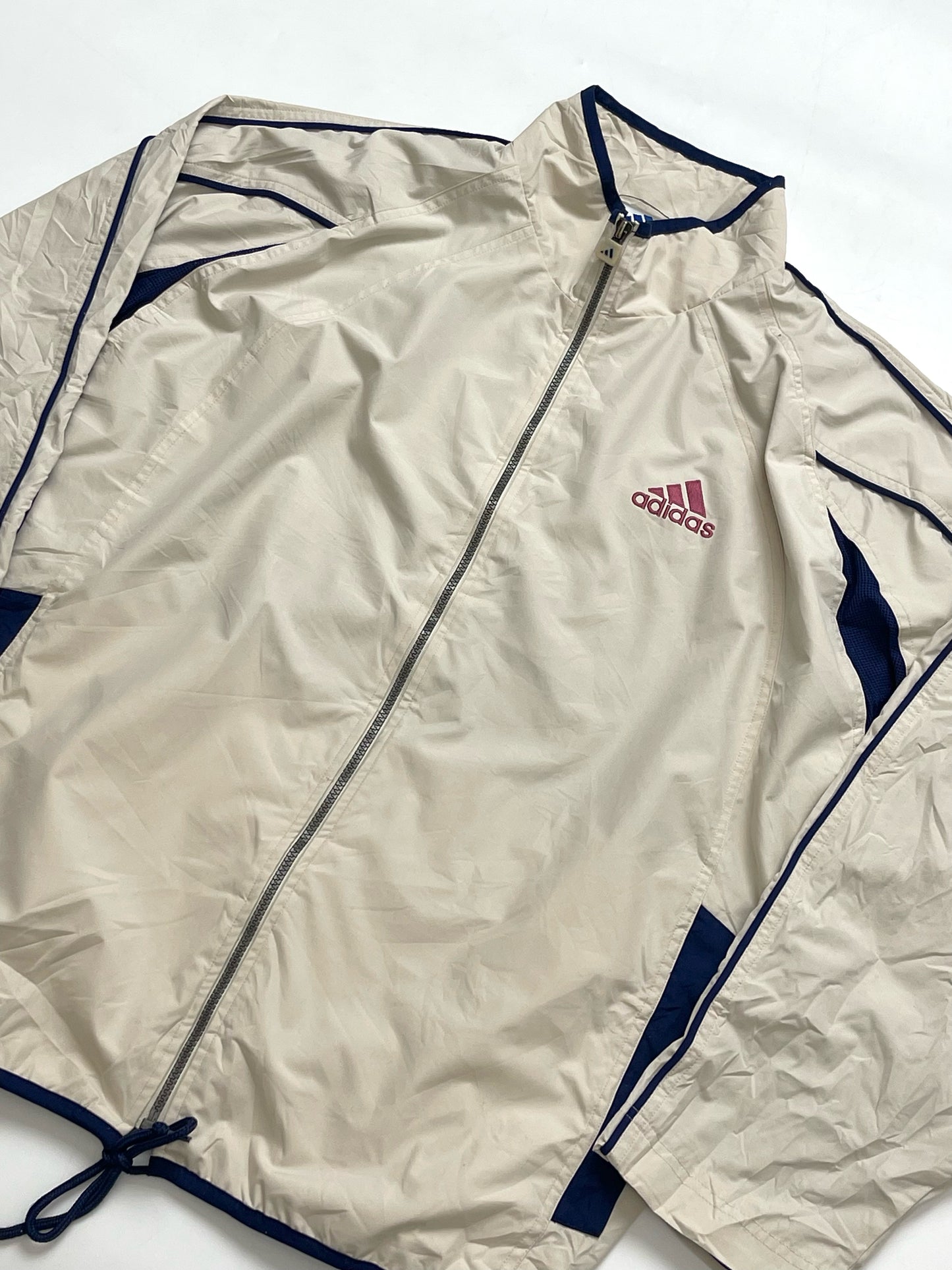 ADIDAS 1990s BEIGE TRACKJACKET