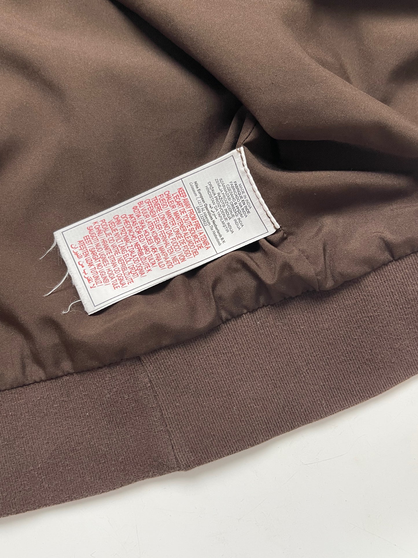 NIKE FC BARCELONA 2009-10 BROWN TRACKJACKET