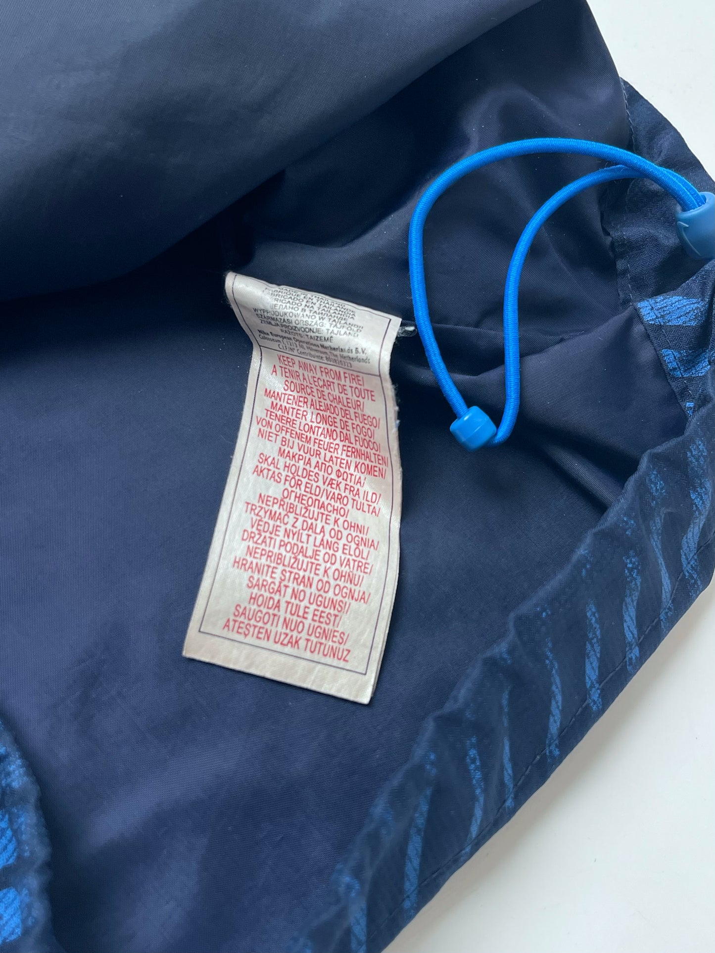 NIKE TN EARLY 2000s RARE NAVY BLUE ANORAK TRACKJACKET