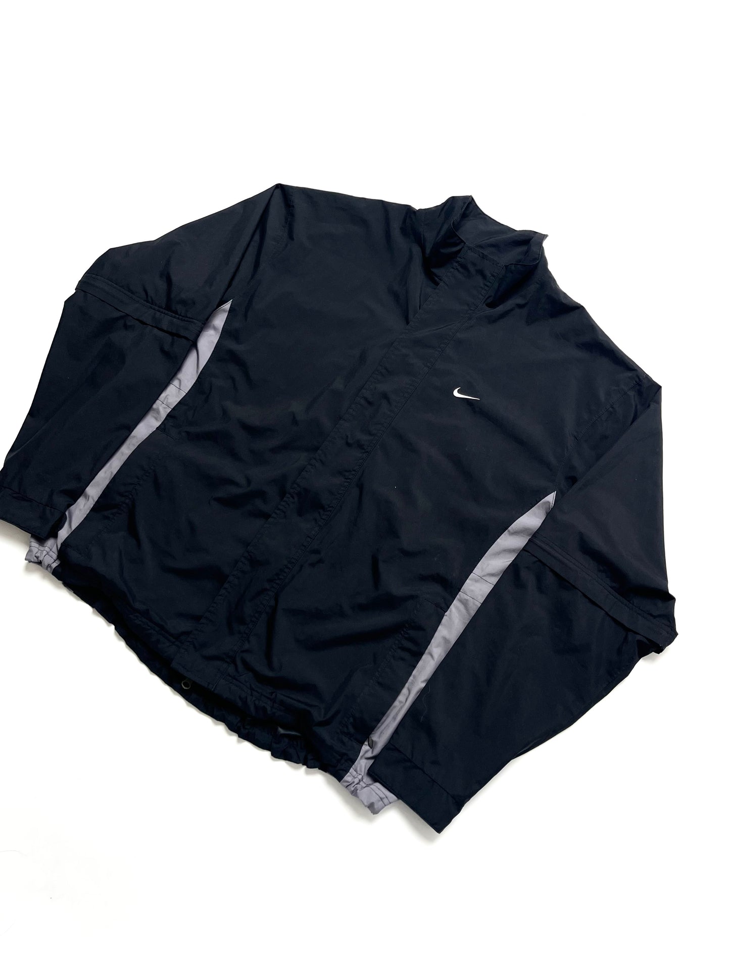 NIKE GOLF EARLY 2000s BLACK FIT-STORM WINDBREAKER JACKET