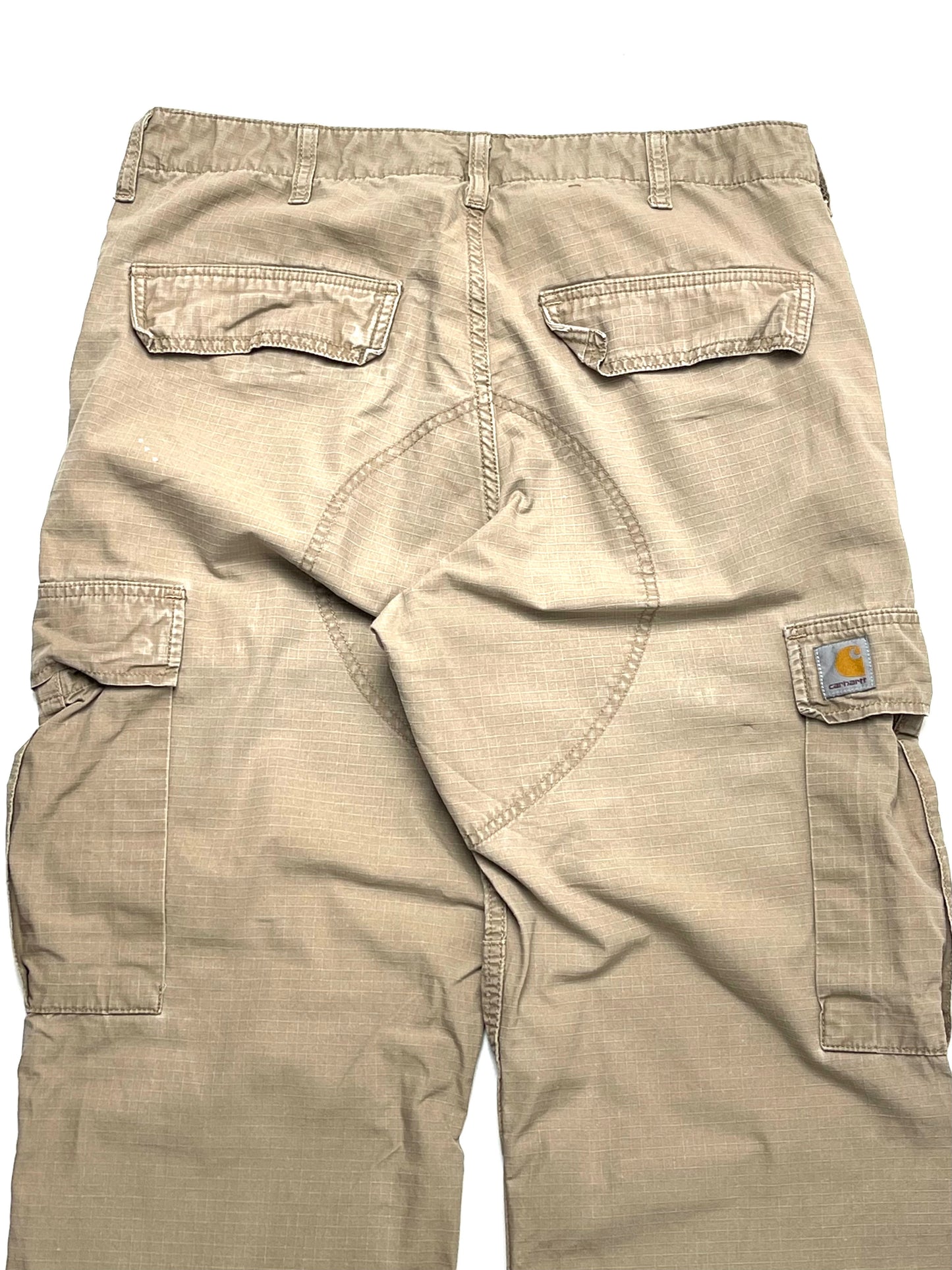 CARHARTT BEIGE REGULAR CARGO PANTS