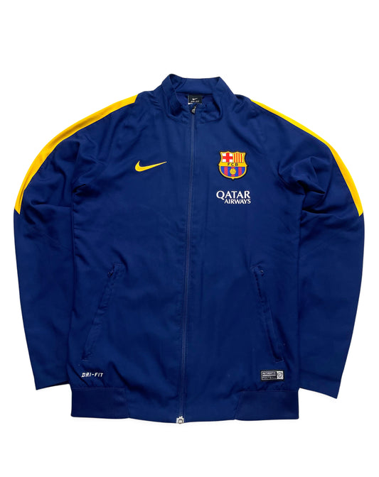 NIKE FC BARCELONA 2015-16 FOOTBALL TRACK JACKET