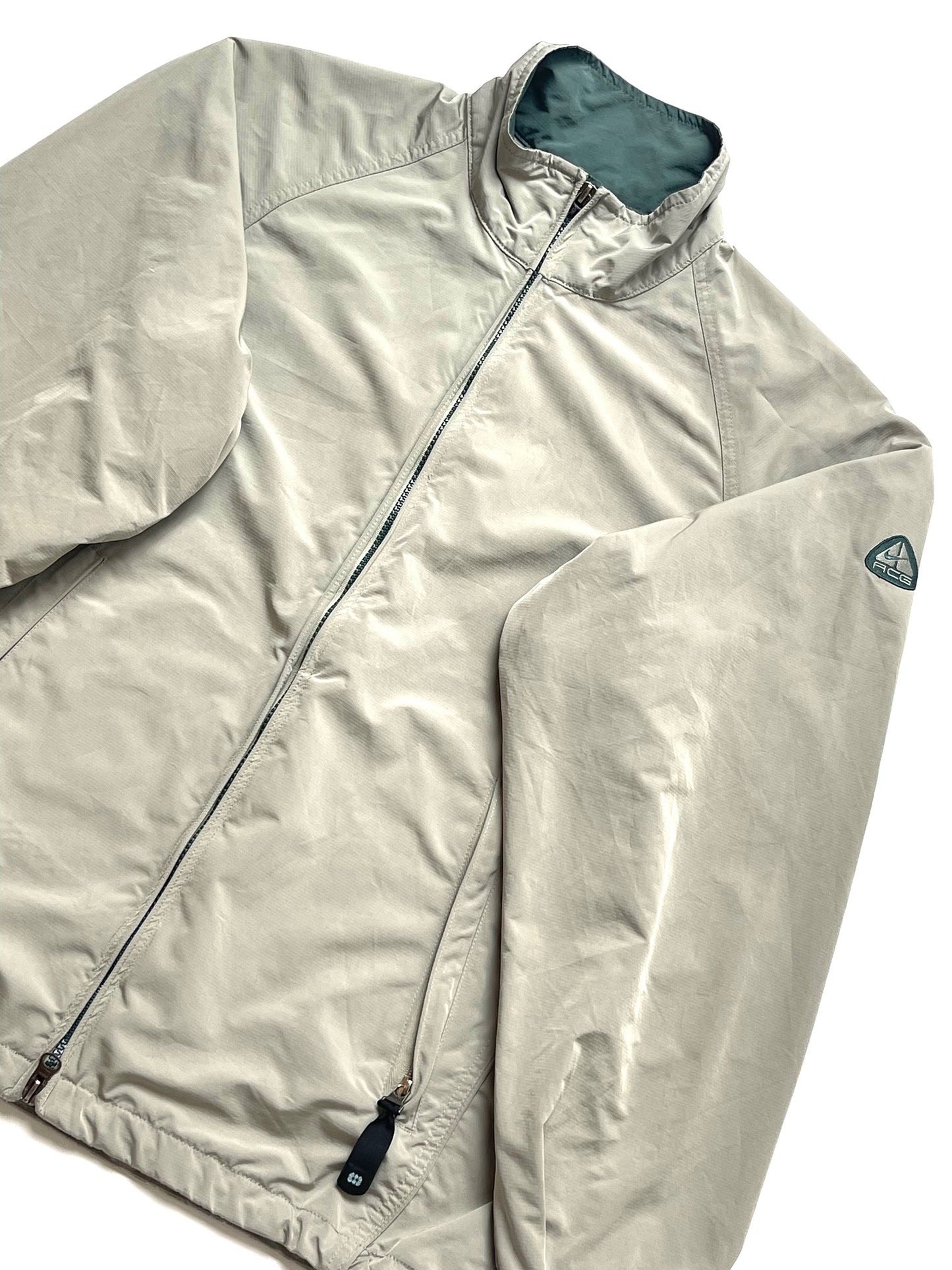 NIKE ACG 2000s PERFORMANCE 3 OUTER LAYER KHAKI GREY TRACKJACKET