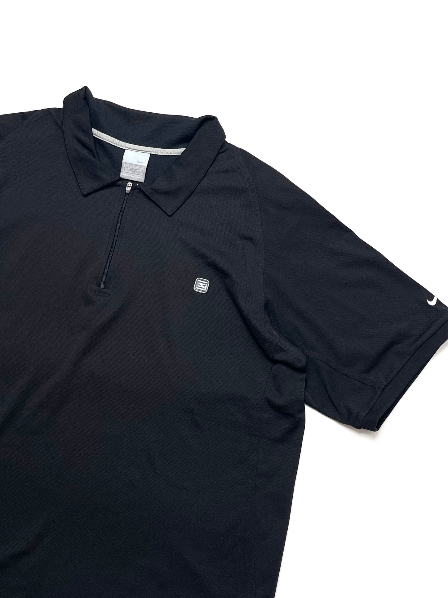 NIKE SHOX 2006 BLACK POLO T-SHIRT