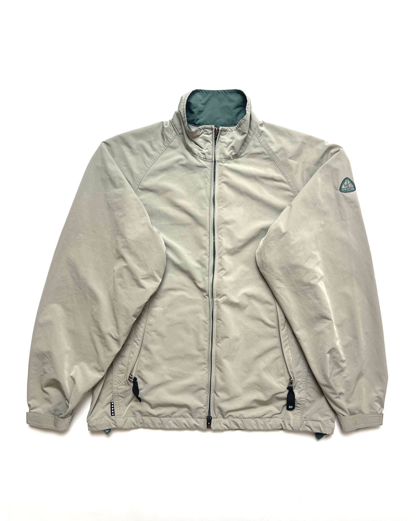 NIKE ACG 2000s PERFORMANCE 3 OUTER LAYER KHAKI GREY TRACKJACKET