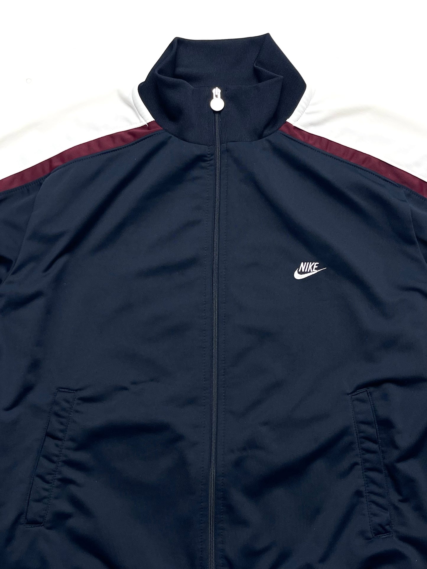 NIKE EARLY 2000s BLUE TRACKJACKET