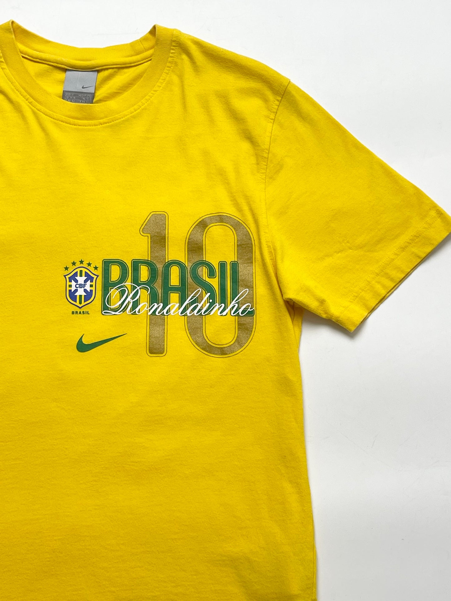 NIKE BRAZIL 2006/07 GRAPHIC TEE RONALDINHO #10