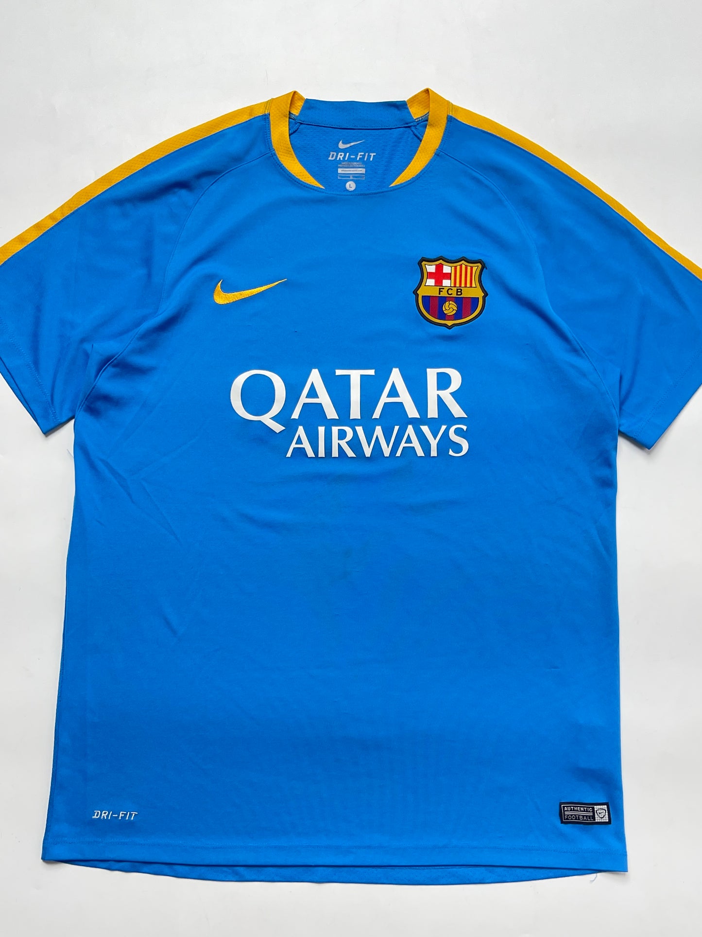 NIKE FC BARCELONA 2015-16 TRAINING JERSEY SHIRT