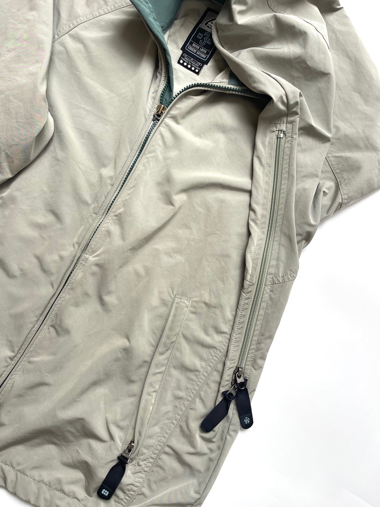NIKE ACG 2000s PERFORMANCE 3 OUTER LAYER KHAKI GREY TRACKJACKET