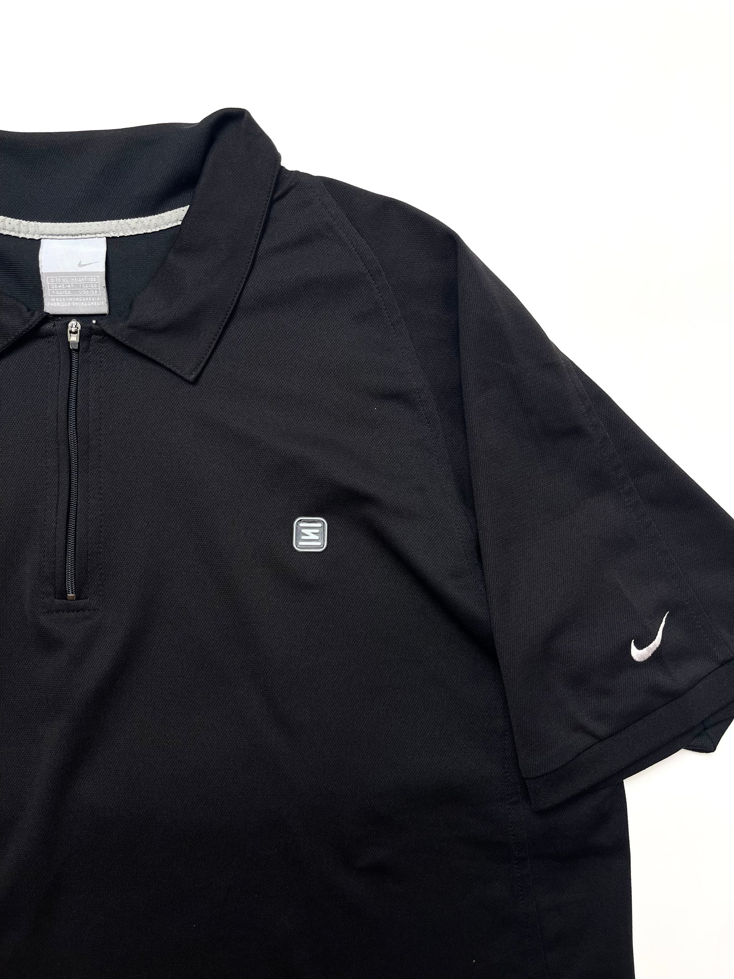 NIKE SHOX 2006 BLACK POLO T-SHIRT
