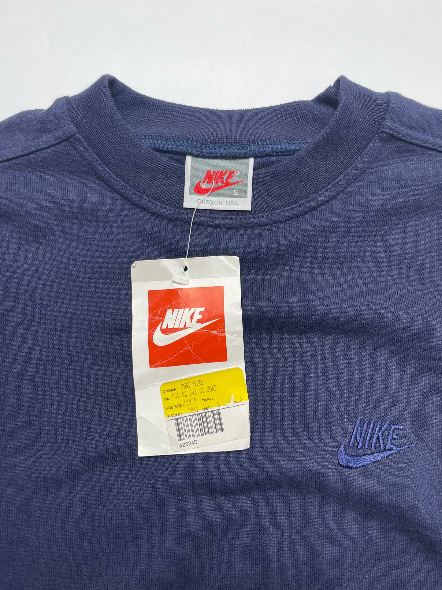 NIKE 1990s DEADSTOCK RETRO SWEATSHIRT
