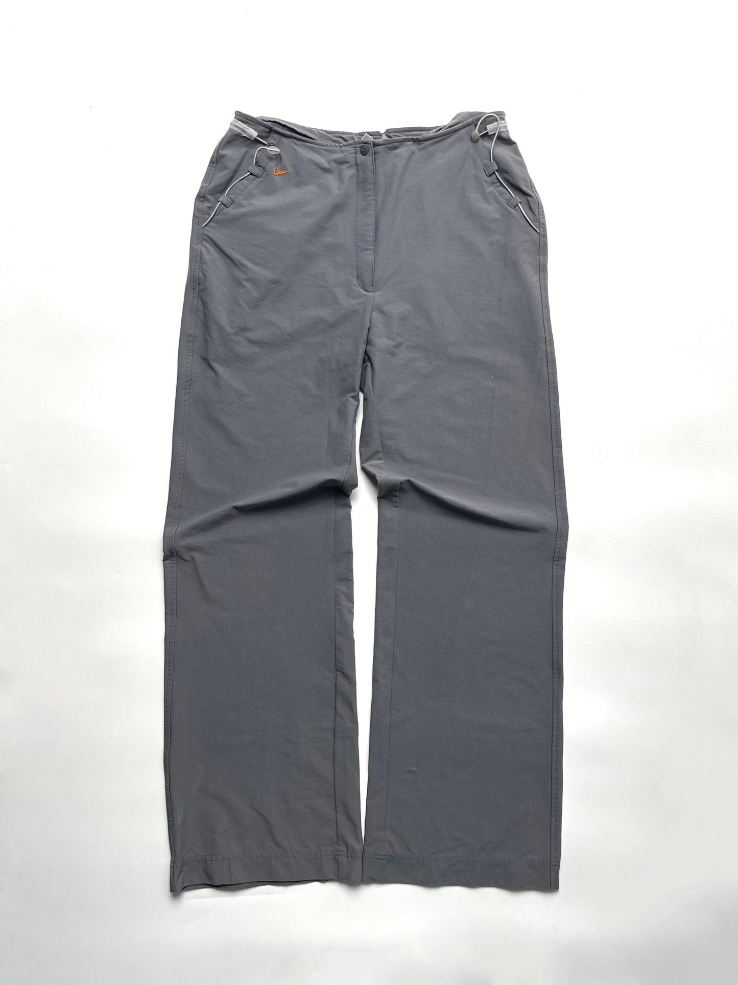 NIKE EARLY 2000s GREY TRACKPANTS