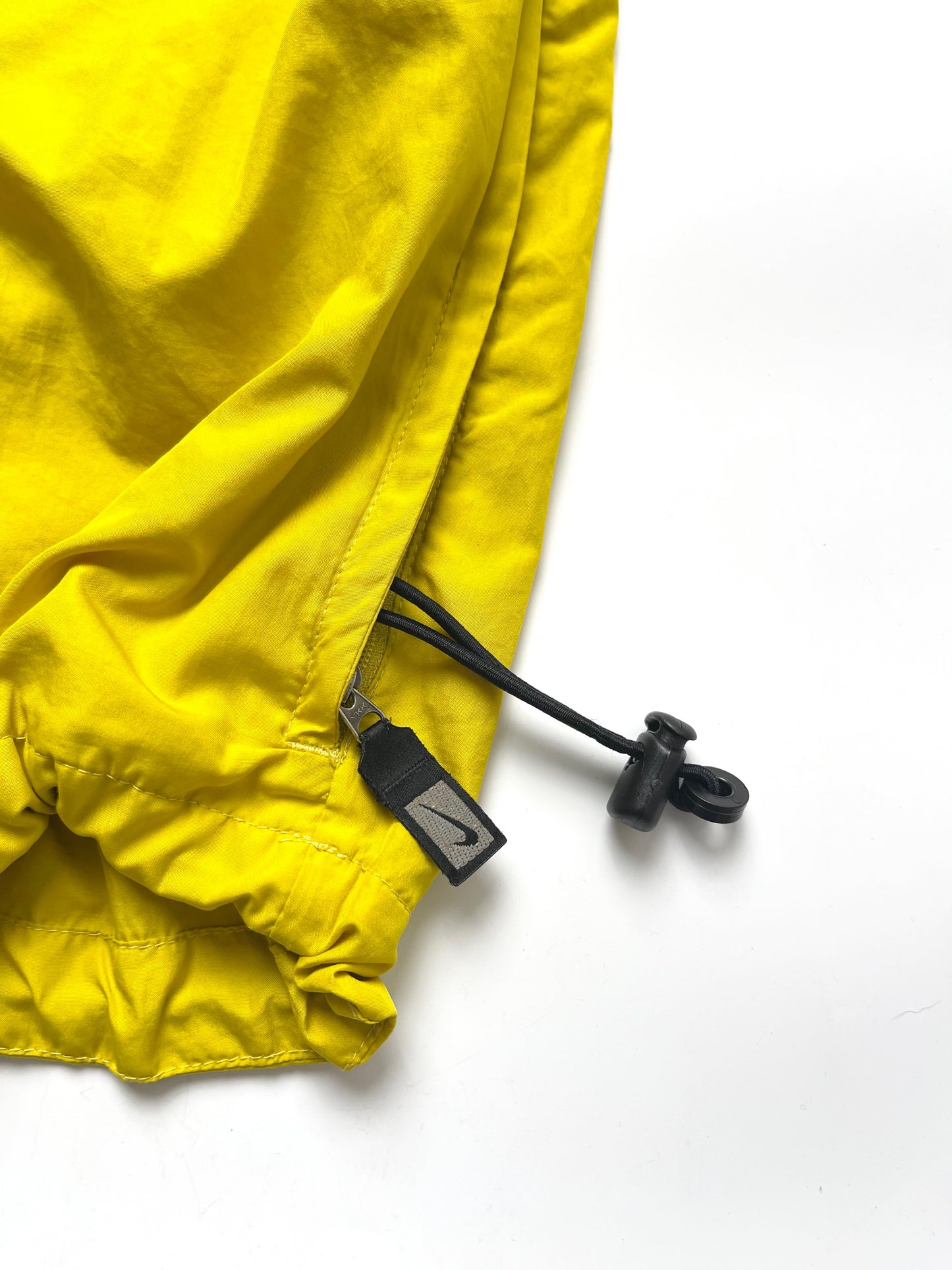 NIKE VINTAGE 1990s YELLOW QUARTER ZIP WINDBREAKER