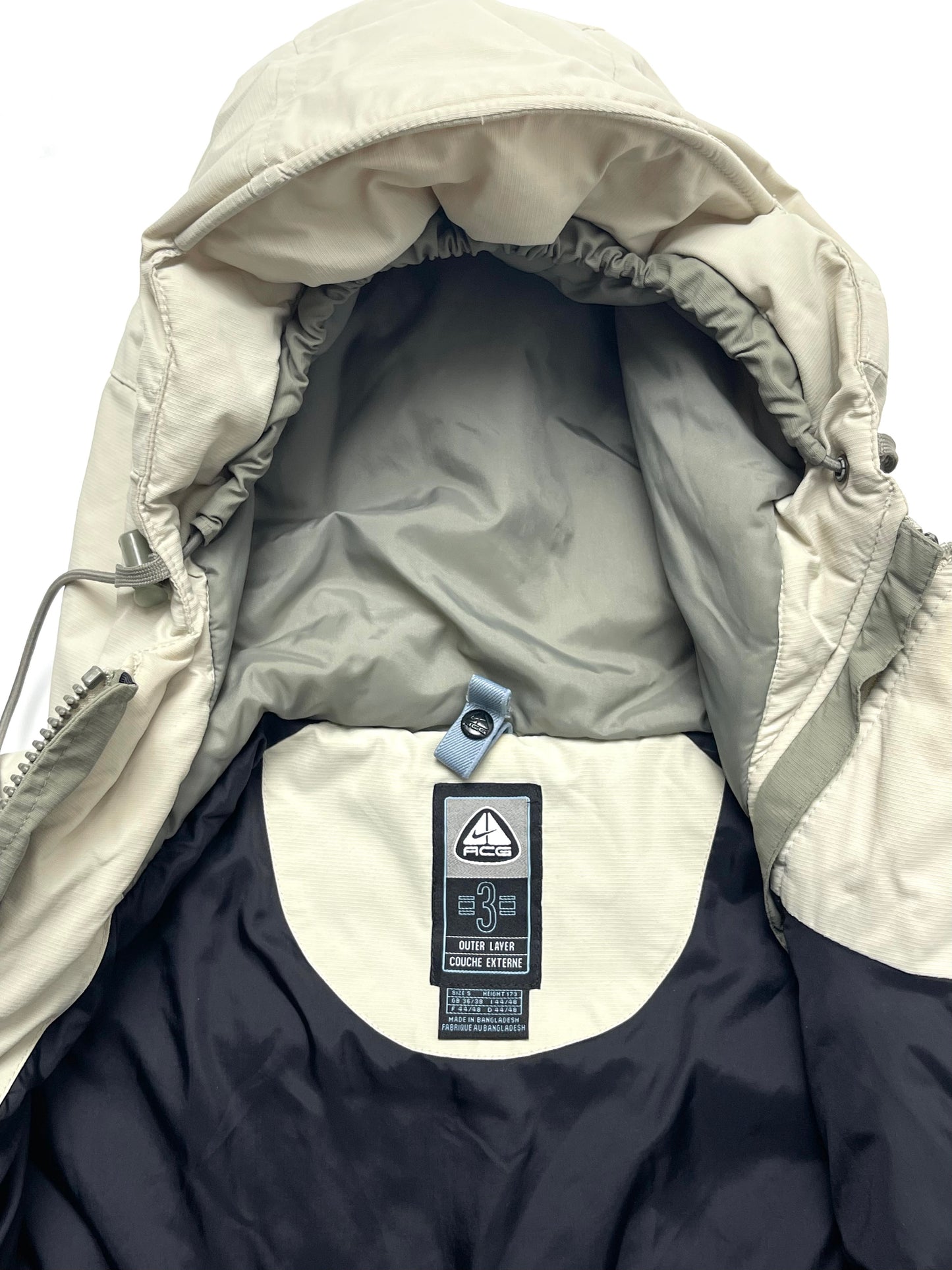NIKE ACG FW2001 HEAVYWEIGHT PADDED ASYMMETRICAL PUFFER JACKET