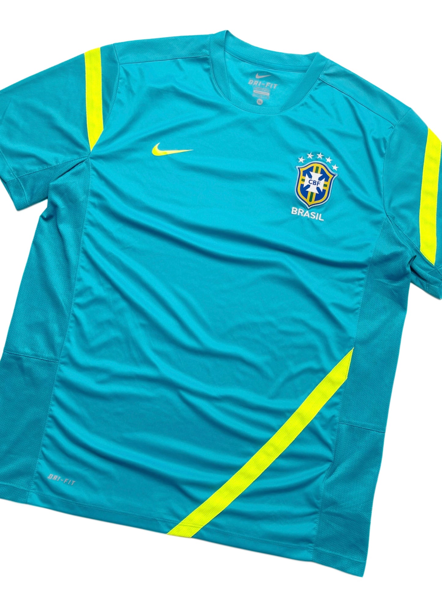 NIKE BRAZIL 2012-13 FOOTBALL TRAINING JERSEY