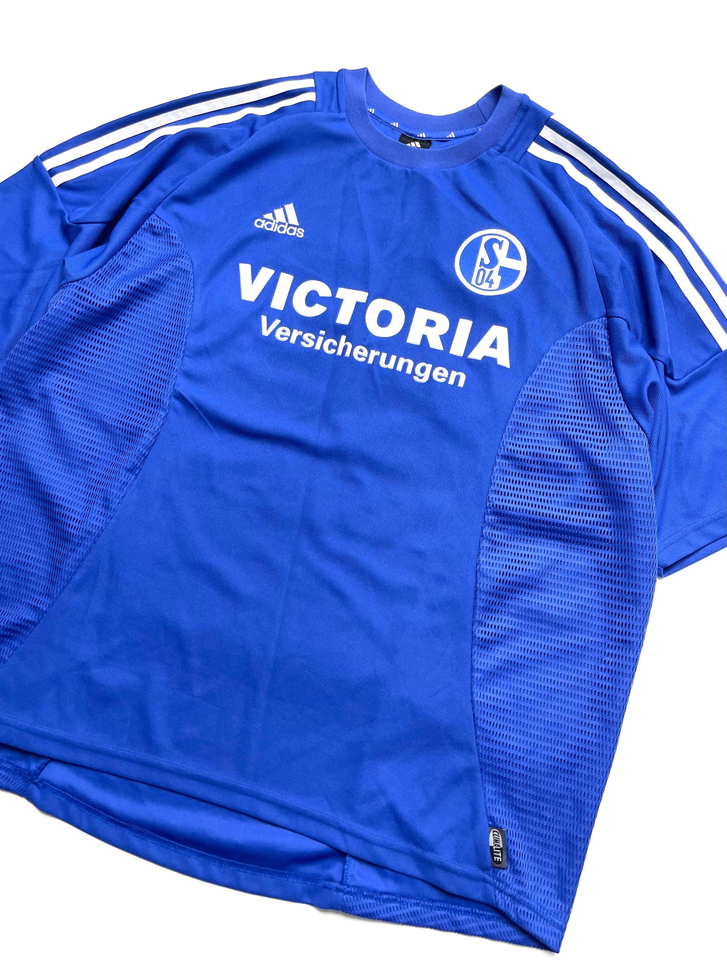 ADIDAS 2002-04 SCHALKE HOME FOOTBALL JERSEY