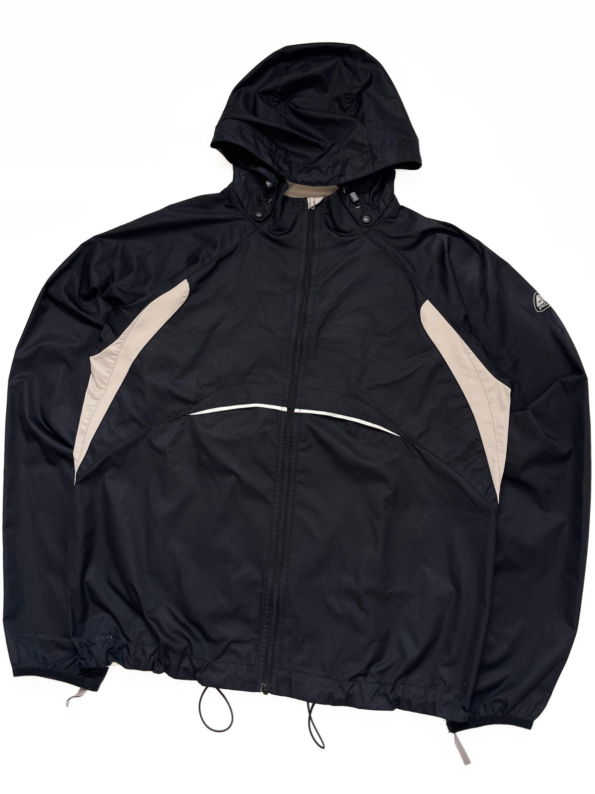 NIKE ACG EARLY 2000s NYLON BLACK TRACKJACKET