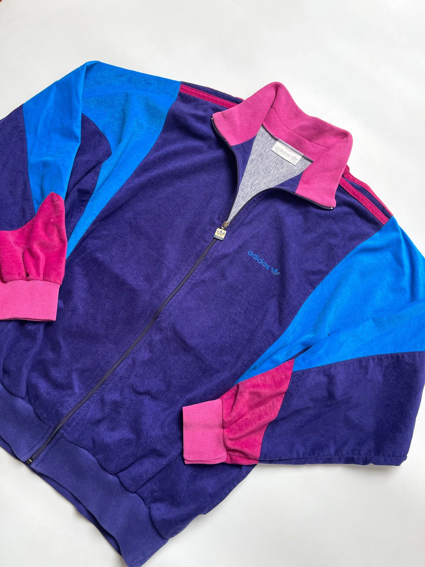 ADIDAS 1990s VELOUR TERMINATOR TRACKJACKET