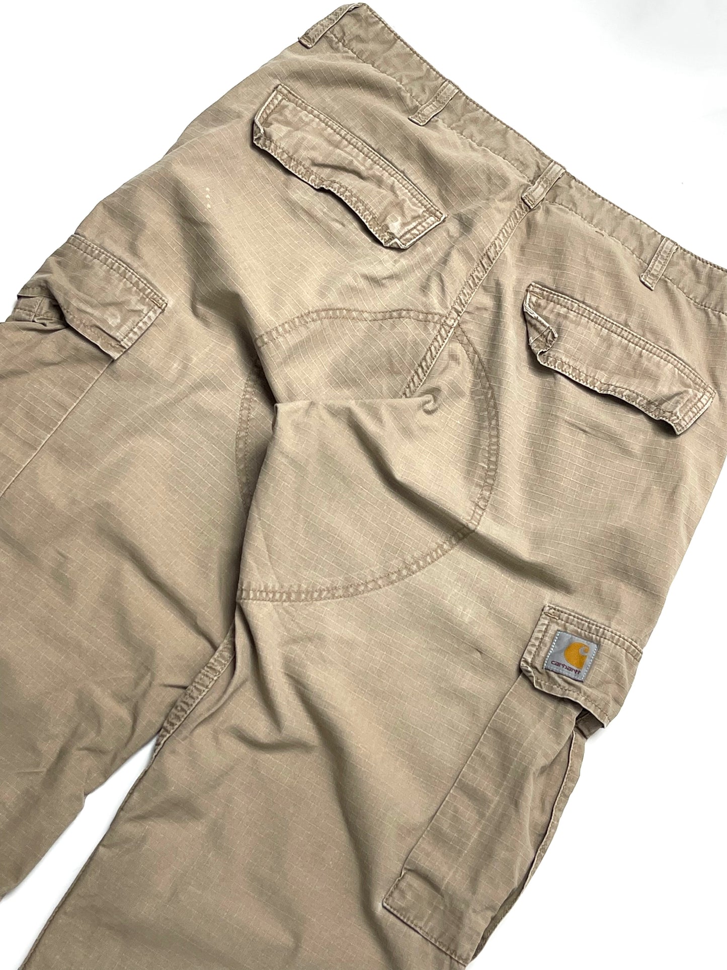 CARHARTT BEIGE REGULAR CARGO PANTS