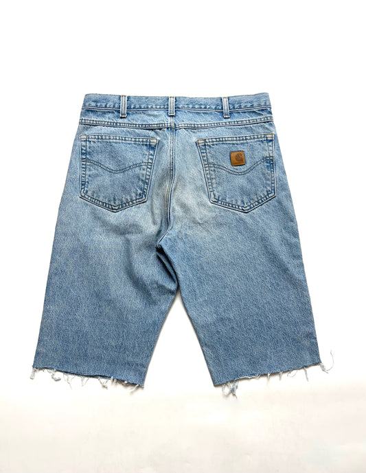 CARHARTT DISTRESSED CUSTOM BERMUDA PANTS