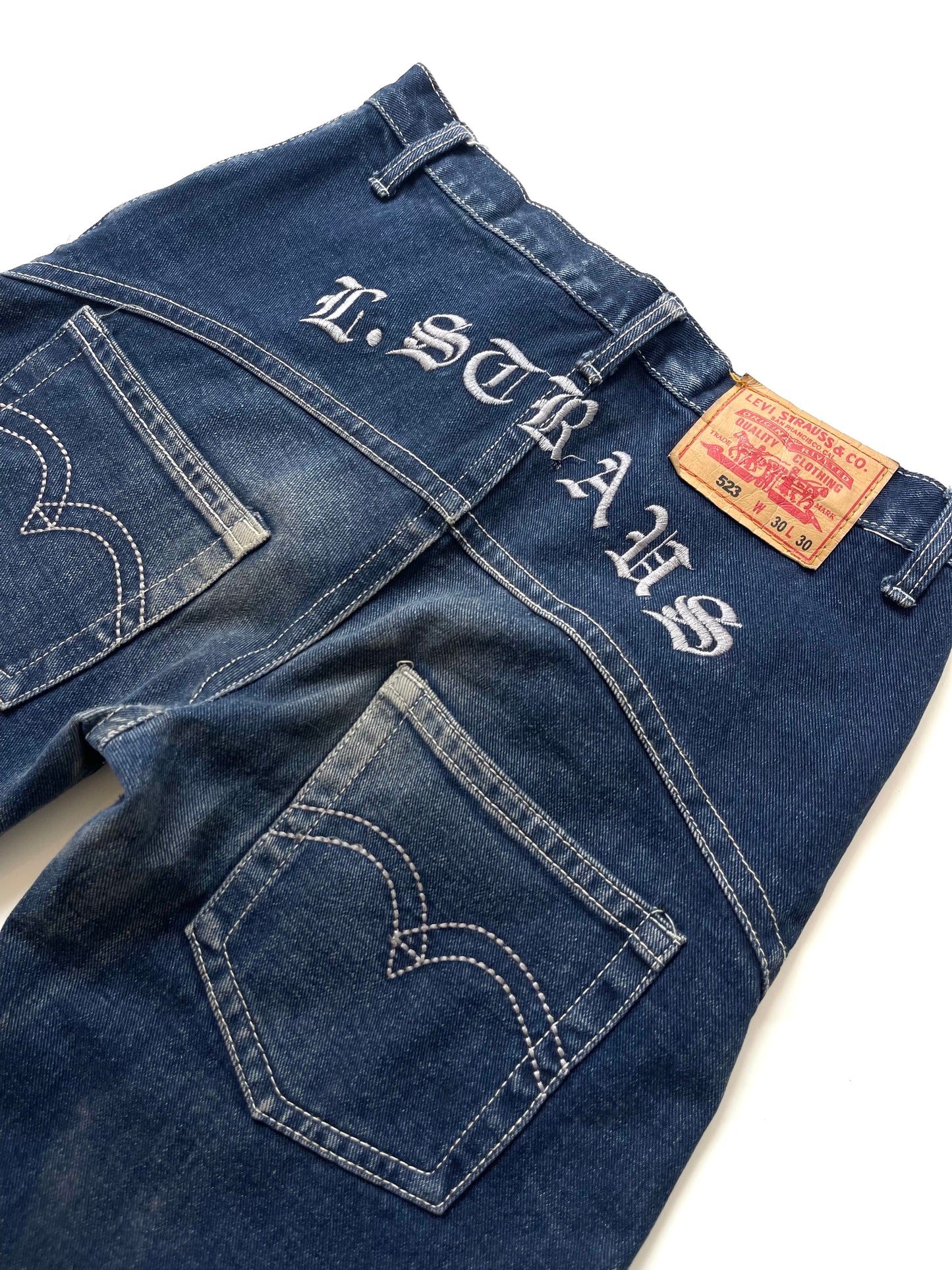 LEVI’S 523 CUSTOM DENIM JORTS