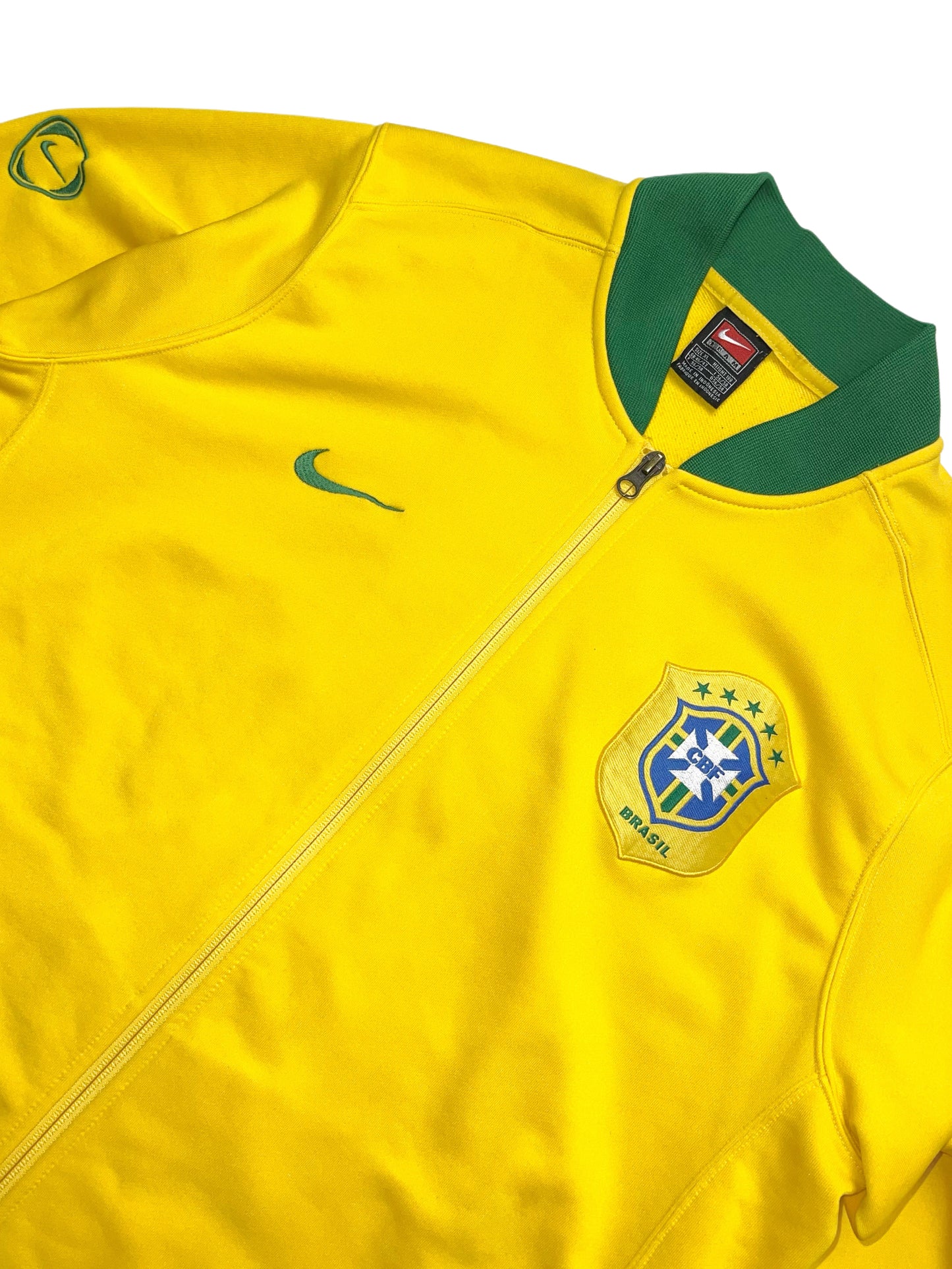NIKE BRAZIL VINTAGE YELLOW TRACKJACKET