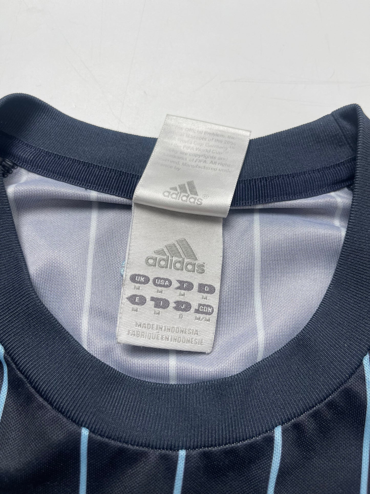 ADIDAS ARGENTINA 2006 WORLD CUP FOOTBALL JERSEY SHIRT
