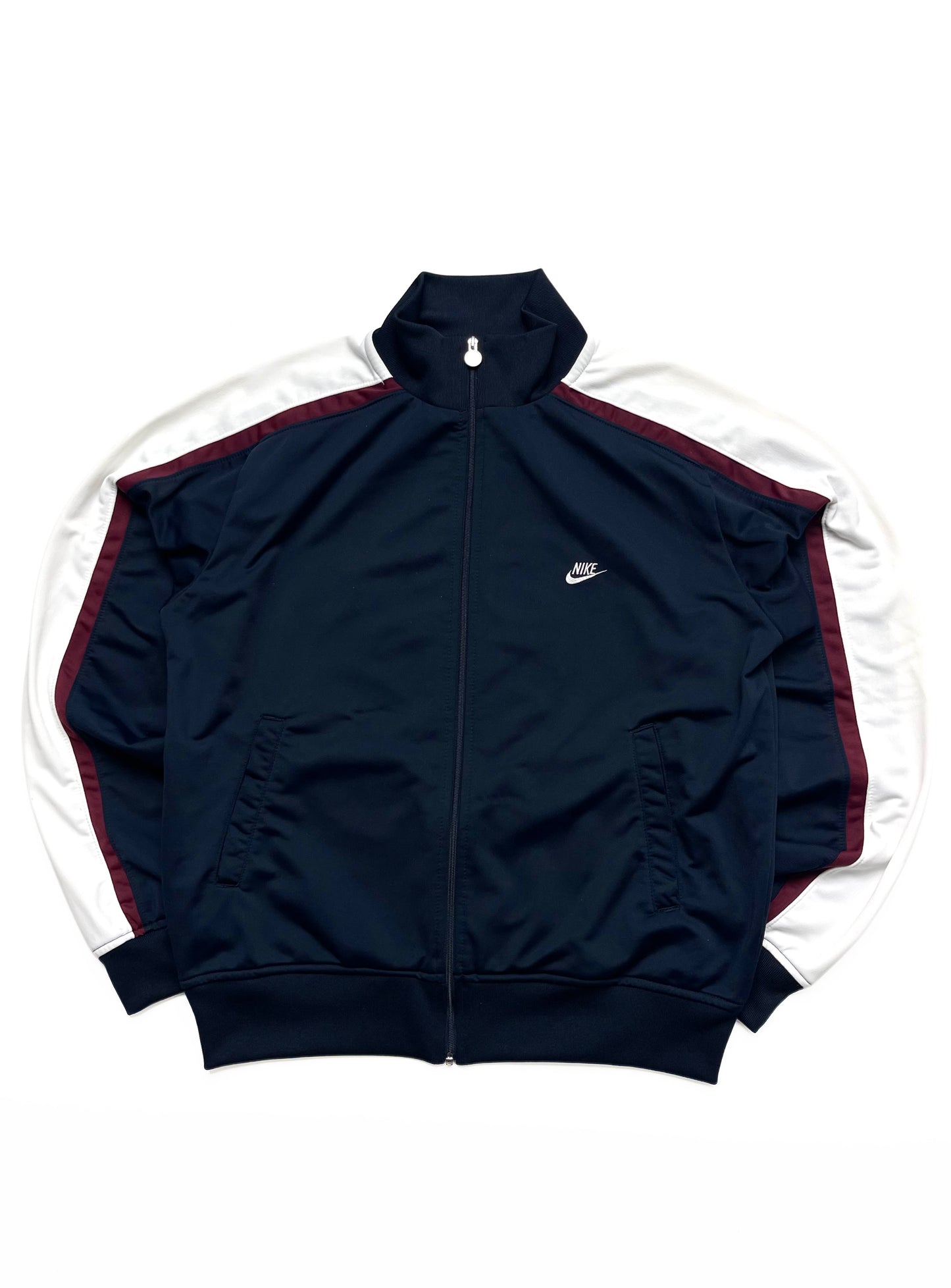 NIKE EARLY 2000s BLUE TRACKJACKET