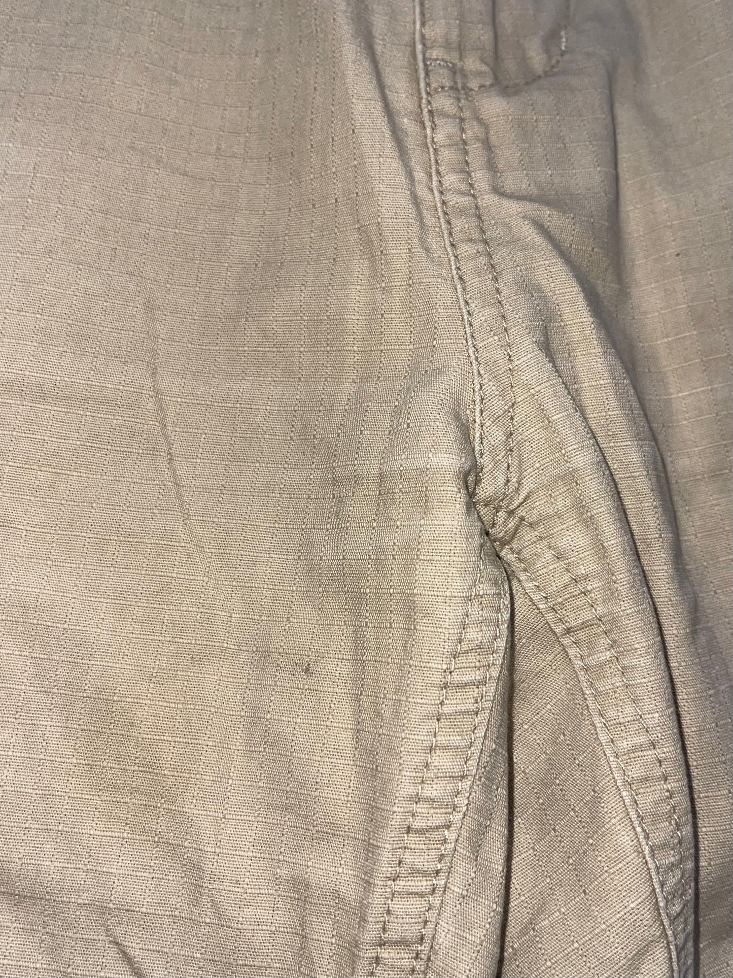 CARHARTT BEIGE AVIATION SHORT BERMUDA PANTS