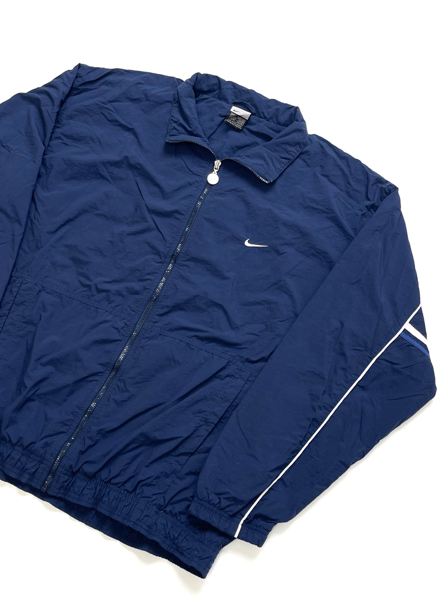 NIKE EARLY 2000s BLUE TRACKJACKET