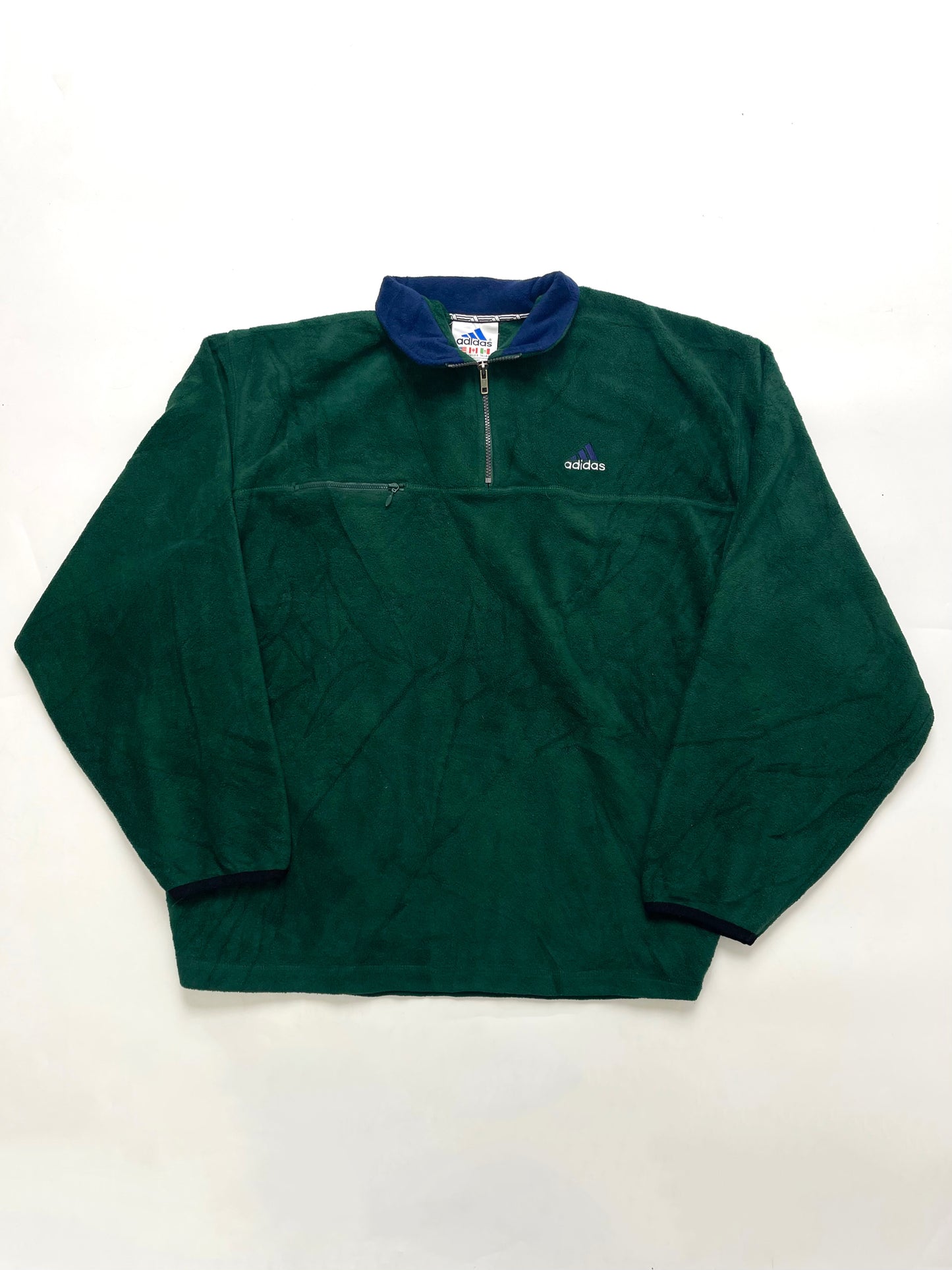 ADIDAS 1990s GREEN FLEECE