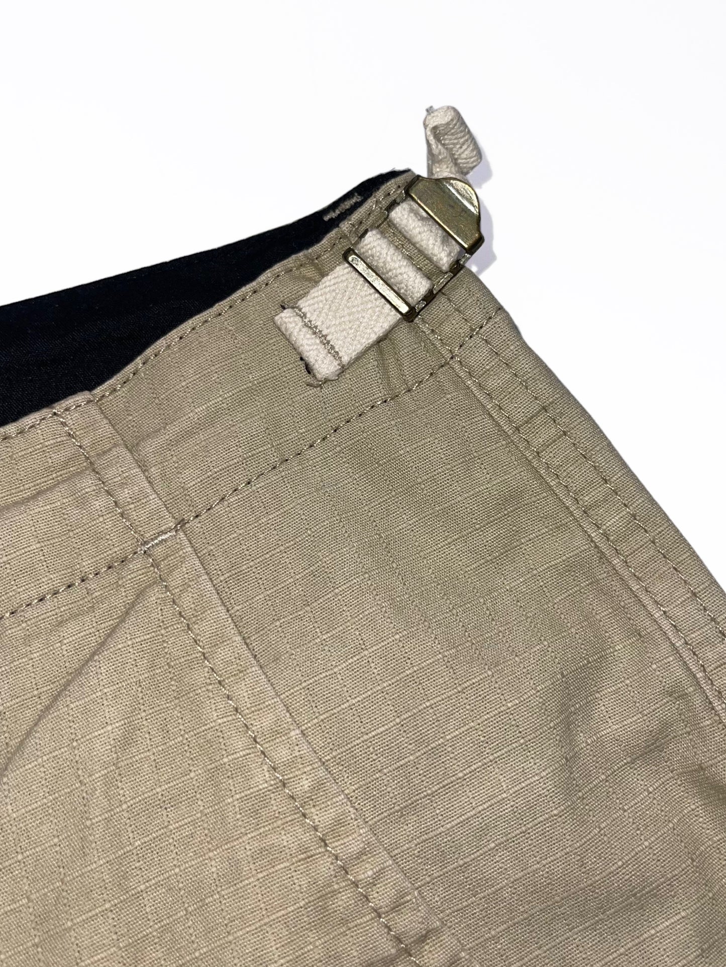CARHARTT BEIGE AVIATION SHORT BERMUDA PANTS