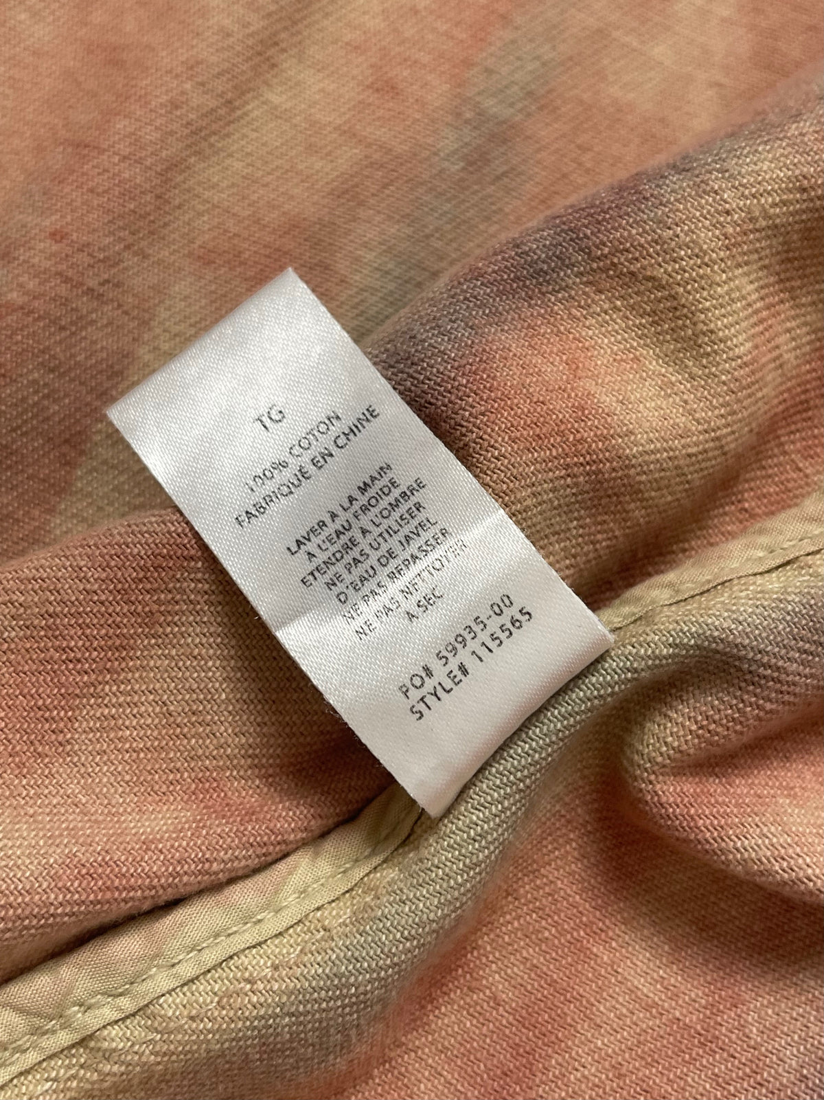 STUSSY DYED WORK JACKET - RUST
