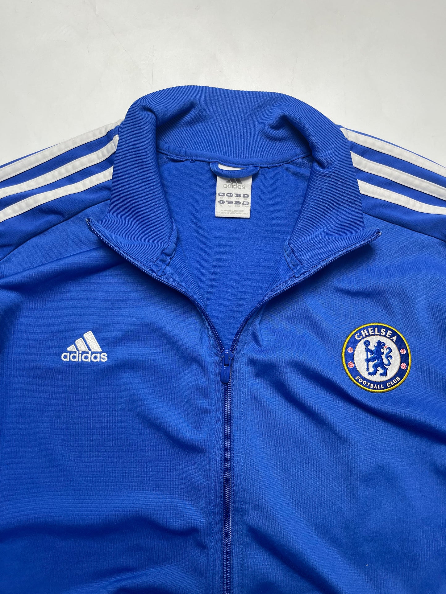 ADIDAS CHELSEA FC 2011-12 BLUE TRACKJACKET