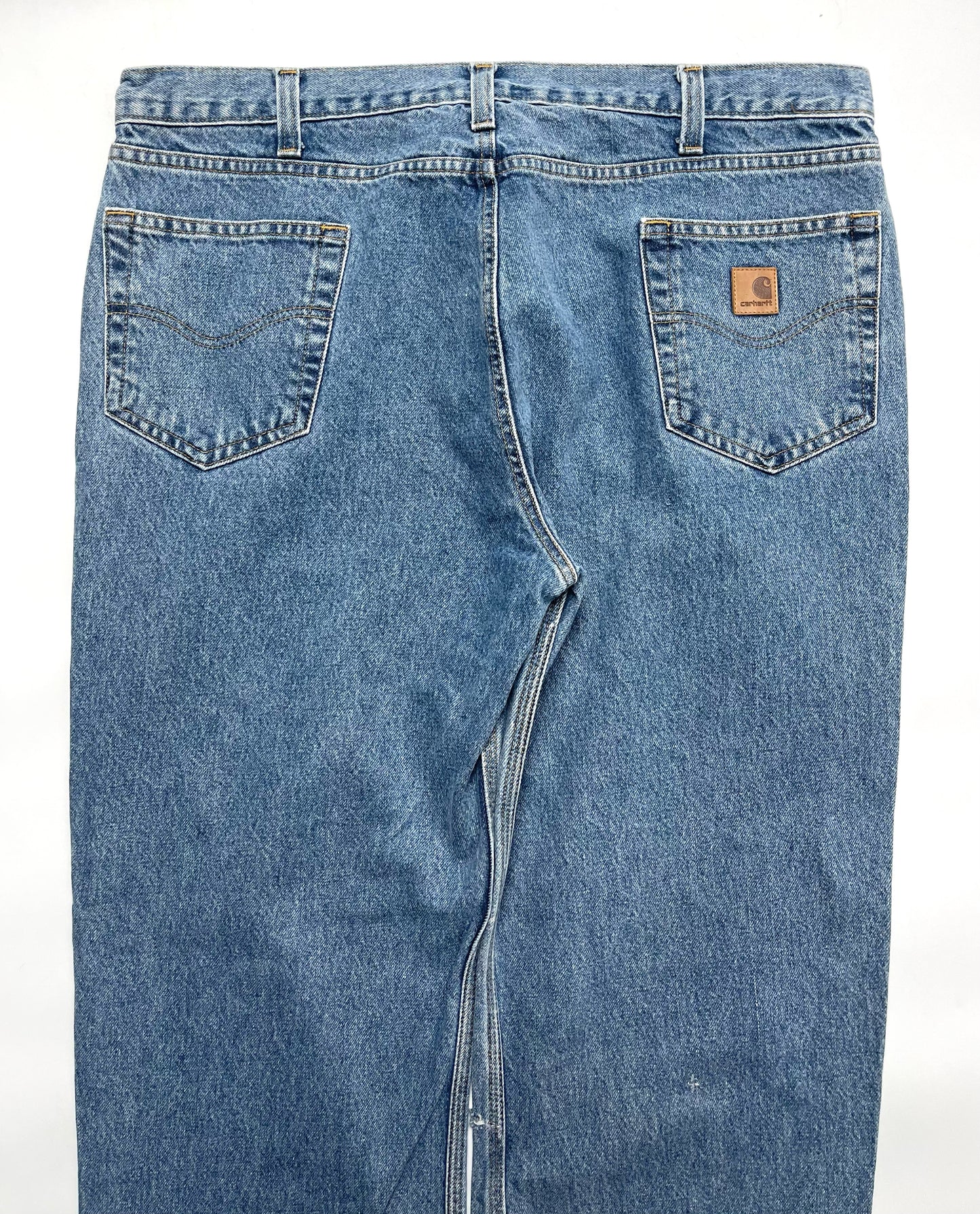 CARHARTT DENIM THRASHED PANTS