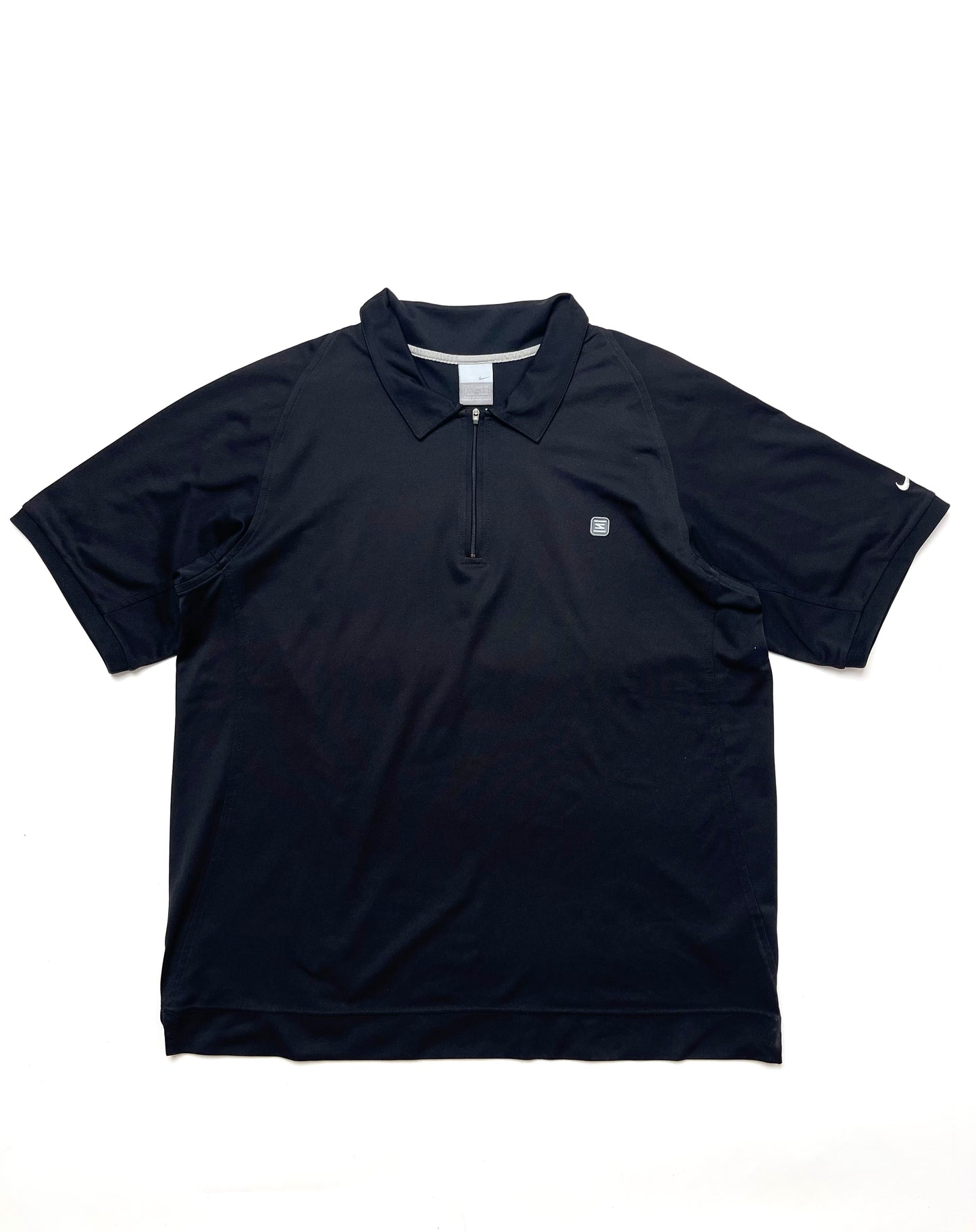 NIKE SHOX 2006 BLACK POLO T-SHIRT