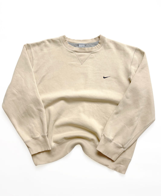 NIKE EARLY 2000s BEIGE SWEATSHIRT