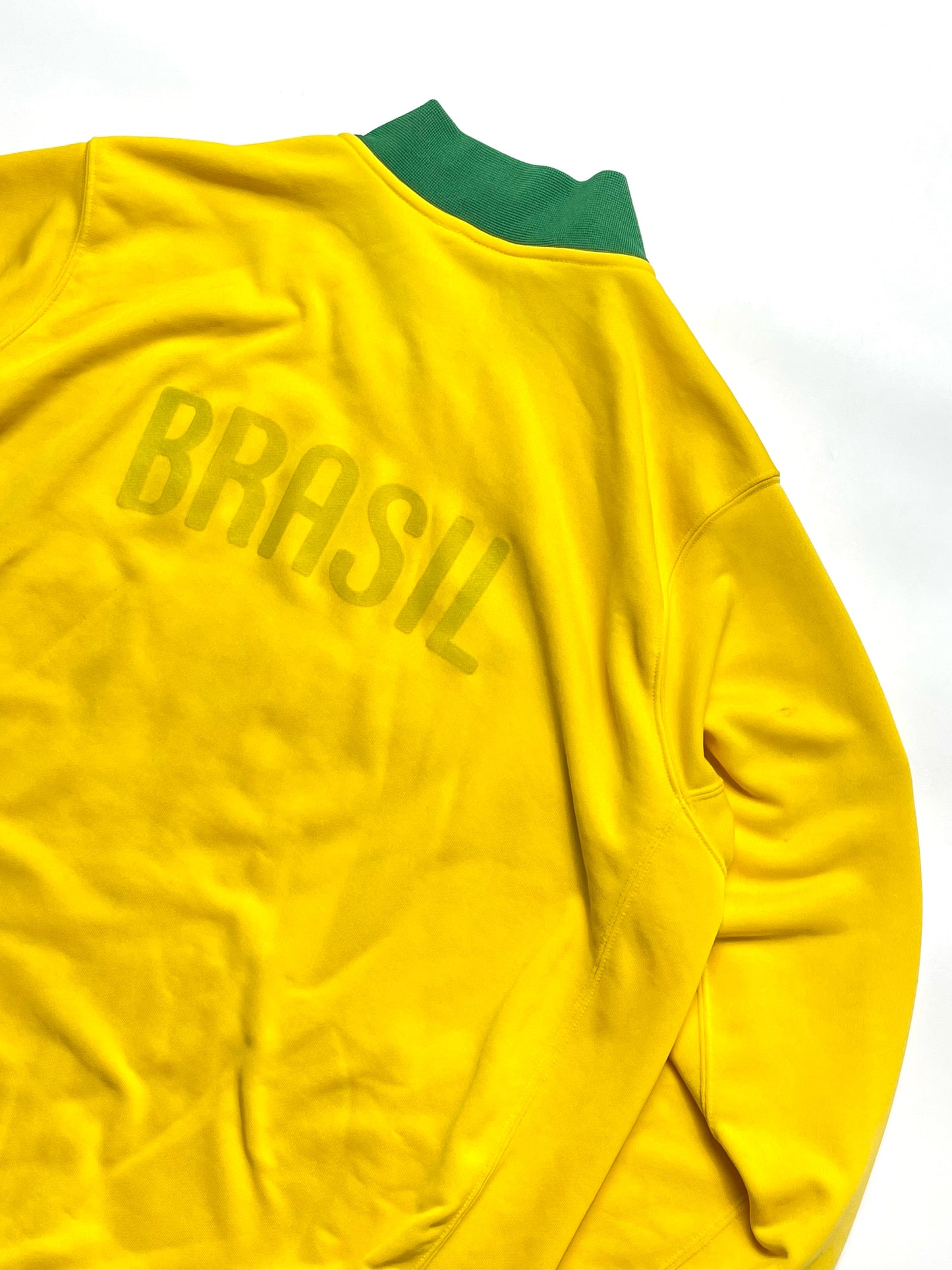 NIKE BRAZIL VINTAGE YELLOW TRACKJACKET