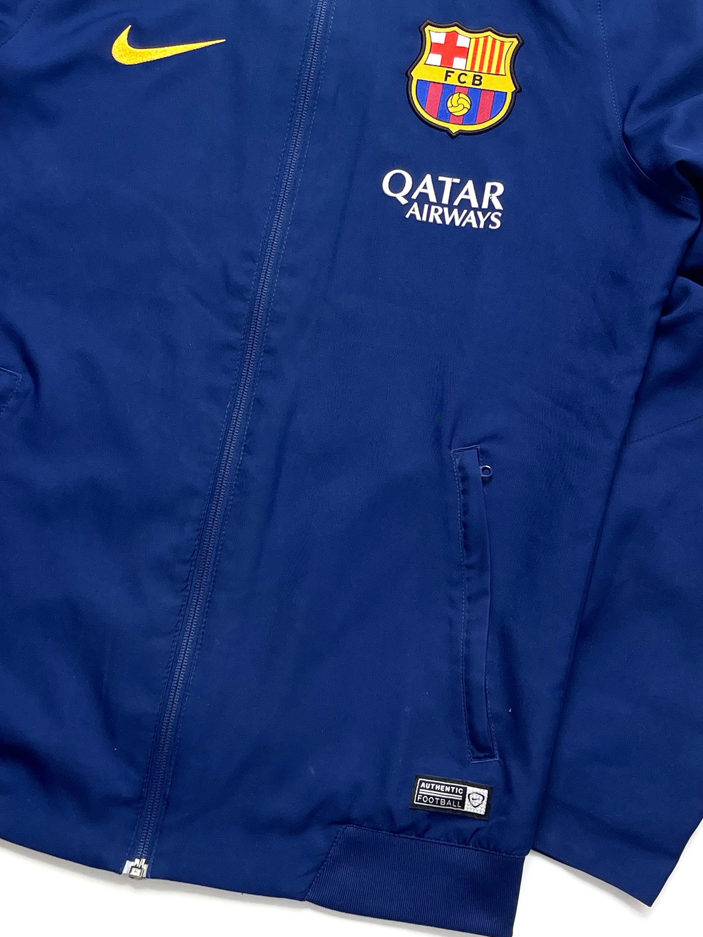 NIKE FC BARCELONA 2015-16 FOOTBALL TRACK JACKET