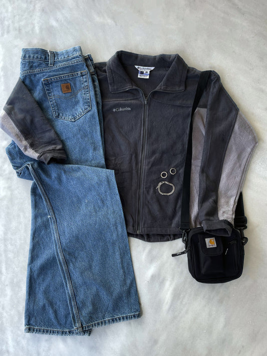 COLUMBIA RETRO GREY FLEECE