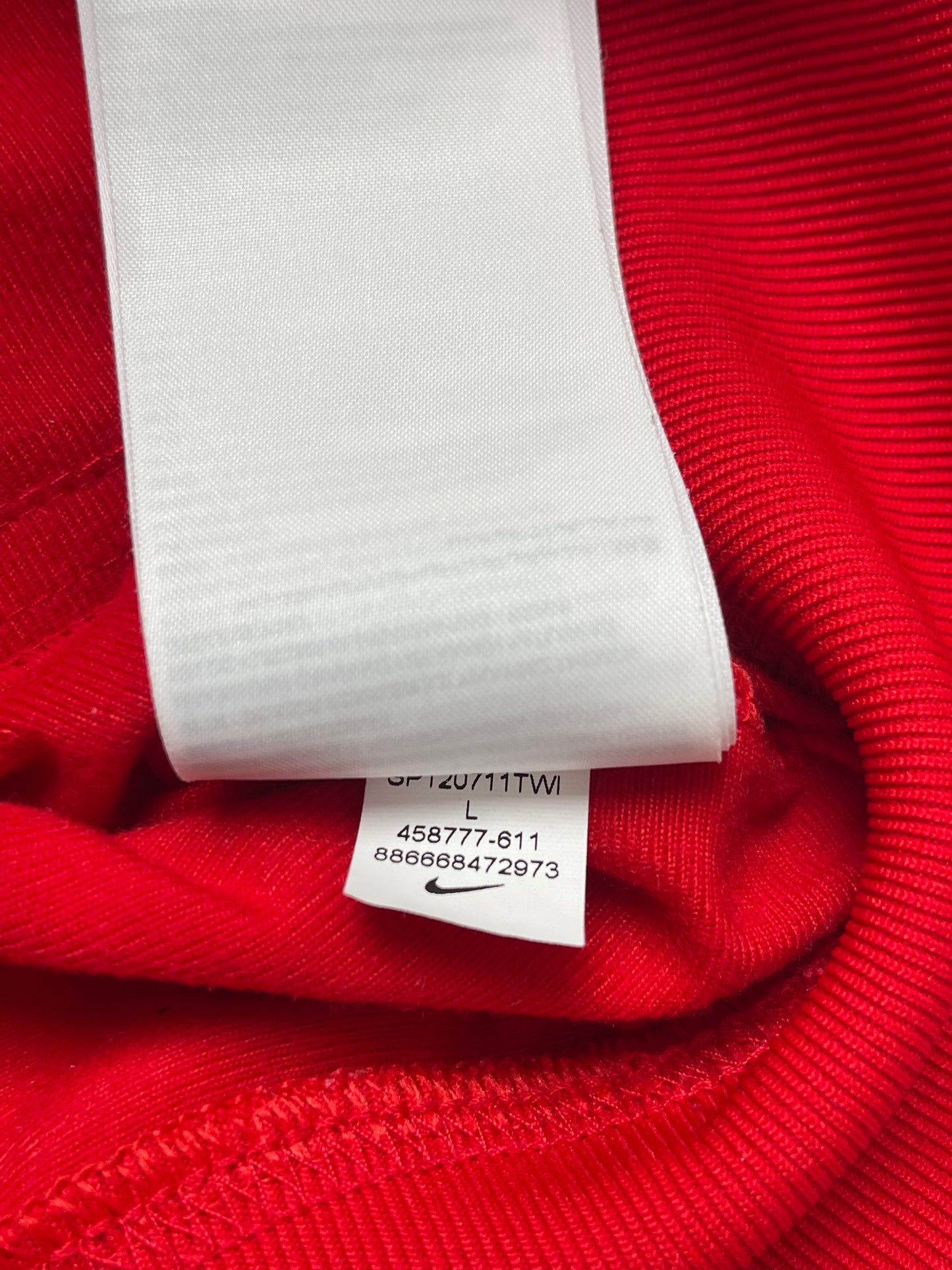 NIKE 2010s RETRO RED TRACKJACKET