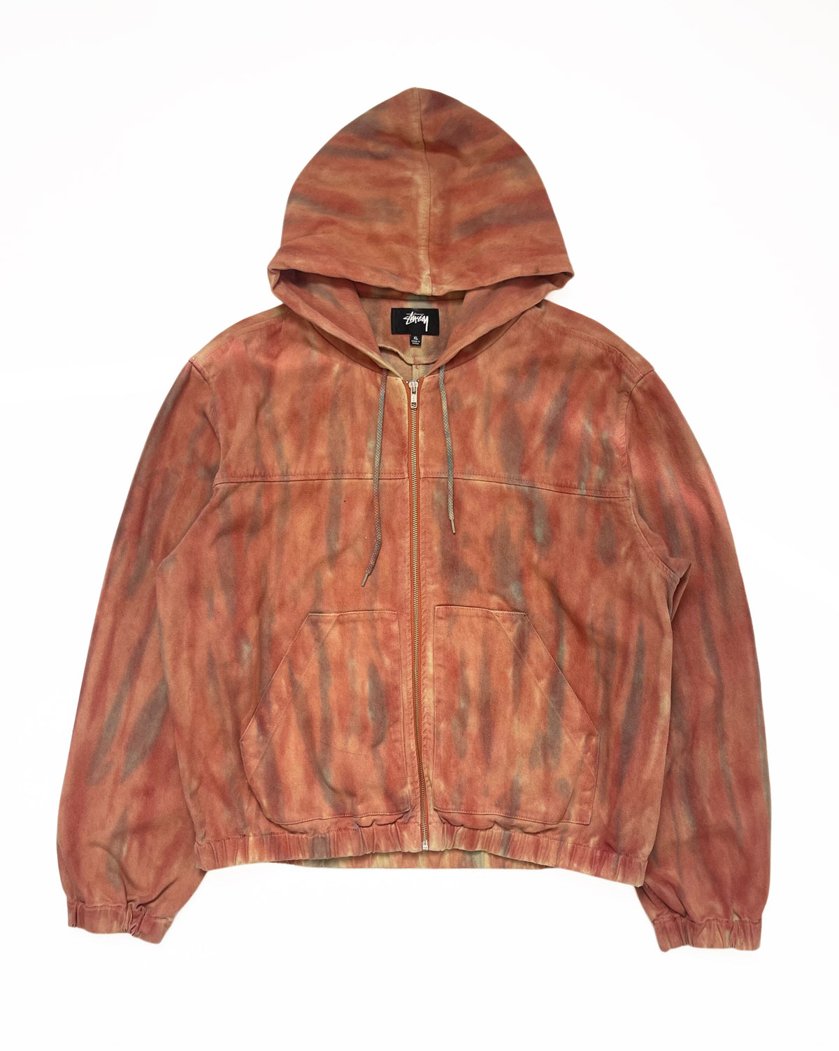 STUSSY DYED WORK JACKET - RUST