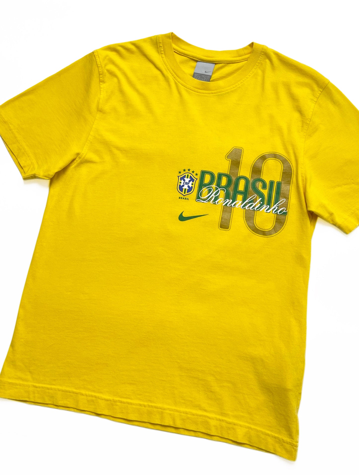 NIKE BRAZIL 2006/07 GRAPHIC TEE RONALDINHO #10