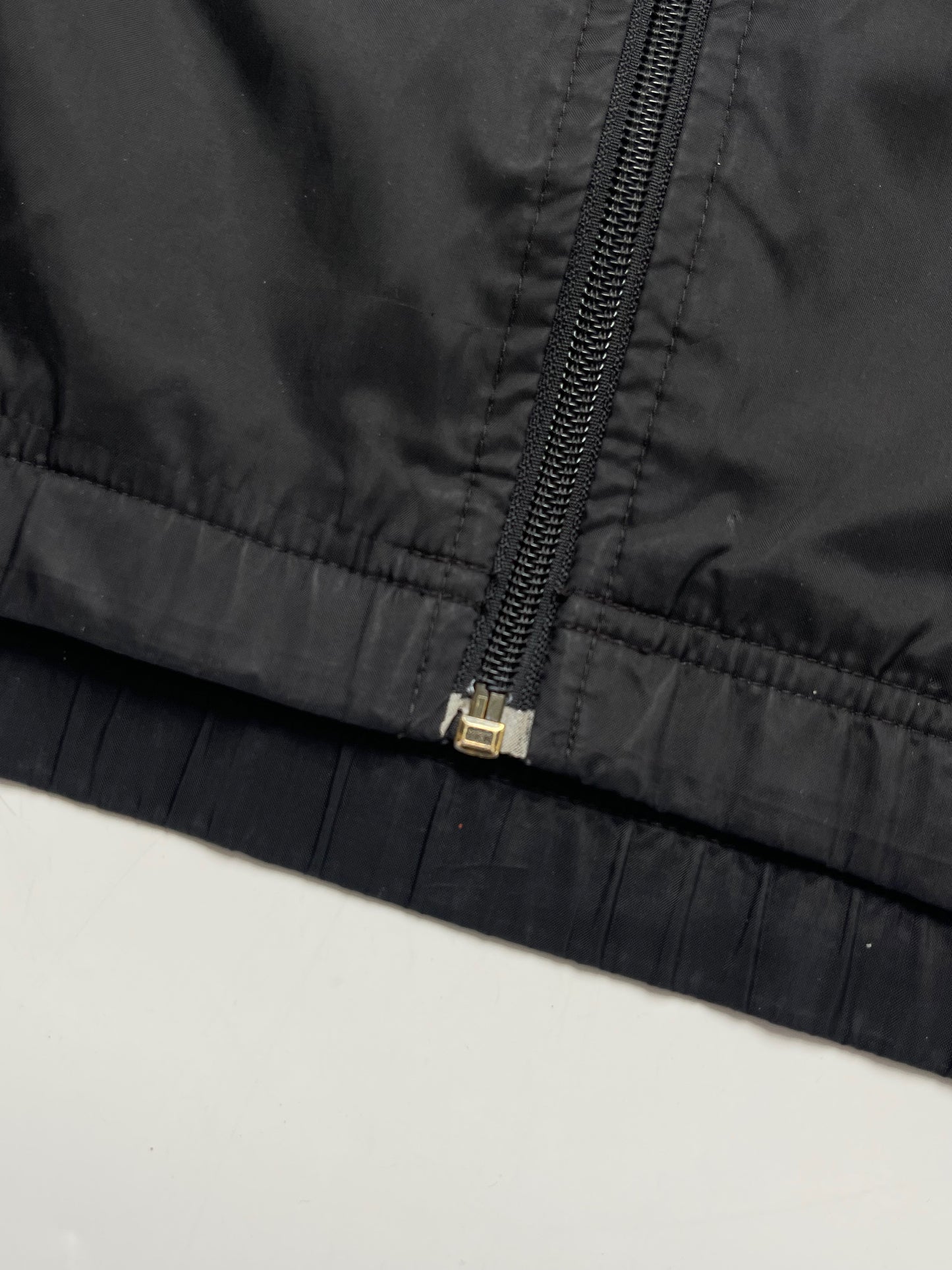 NIKE EARLY 2000s BLACK TRACKJACKET