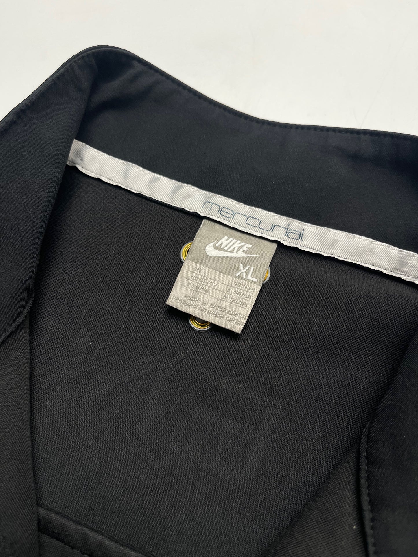 NIKE JUVENTUS FC 2008/09 MERCURIAL BLACK TRAVEL TRACKJACKET