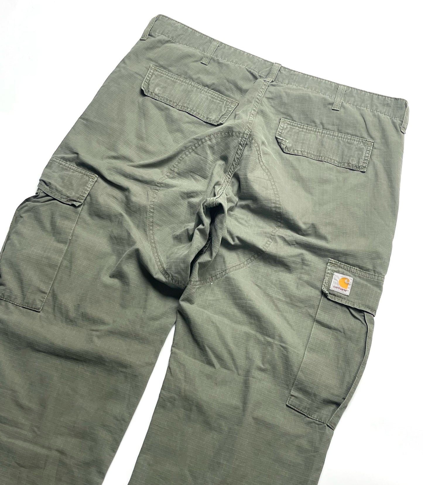 CARHARTT KHAKI RETRO REGULAR CARGO PANTS
