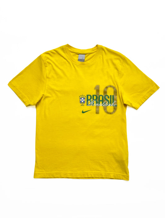 NIKE BRAZIL 2006/07 GRAPHIC TEE RONALDINHO #10